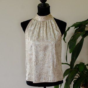 Starington for Neiman Marcus 100% Silk  Haltred Top size 6